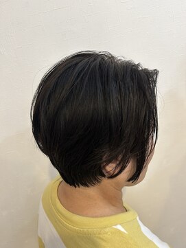 アリー 王子公園店(ARY) 大人カッコいい20代30代40代「かきあげ小顔ショート」