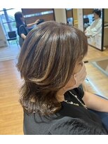 ギャラリー(GALLERY)&nbsp;ウルフ/マチルダボブ/ピンクベージュ/インナーグレージュ