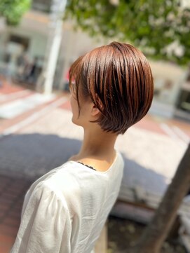 レナークソワン(LENAHC SOIN) 襟足すっきりショート/顔まわり/骨格カット/垢抜けカラー