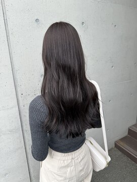 アチーブ ヘア デザイン(achieve hair design) ツヤグレージュゆるふわなみなみウェーブロング艶感大人可愛い