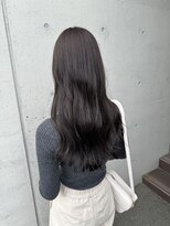 アチーブ ヘア デザイン(achieve hair design) ツヤグレージュゆるふわなみなみウェーブロング艶感大人可愛い