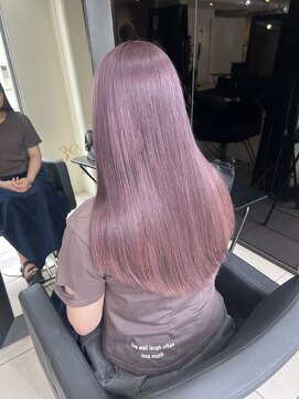 アクアオモテサンドウ(ACQUA omotesando) ☆ブリーチカラーピンクラベンダーグレージュカラー透明感カラー