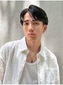 ニュアンスパーマ波巻きパーマスパイラルパーマダウンパーマ黒髪