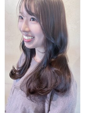 コットン(cotton) 韓国風ロングレイヤーカット