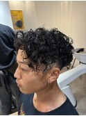名古屋天白区梅ヶ丘30～50代メンズスパイラルパーマ