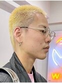 グラデーションボウズ[新宿駅/ダークアッシュ/ニュアンスパーマ]