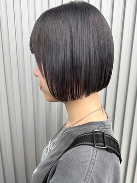 アンジュ 大豆島店(ange) シルバーバイオレットミニボブ