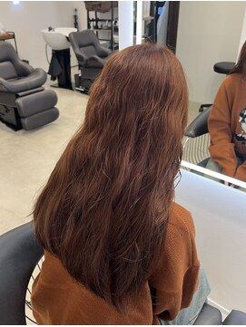 クオン 伊勢崎(QUON.) ブリーチなしオレンジブラウン