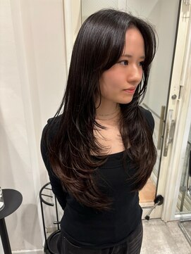 ケシキ大名(keshiki) 王道ロングレイヤースタイル