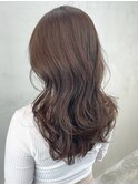 顔周りレイヤー韓国ヘア美髪ロング_ba397592