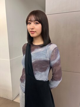 ローレンアオ(LOREN AO) ホワイトグレージュ/デジタルパーマ/チェリーブラウン/矢場町