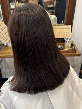 美容室プレスト 前田店の写真/ダメージ補修&補強を叶える◎圧倒的な艶感と柔らかな手触りを実現[浦添前田]