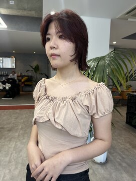 ジュール(JOULE'S) ボブ/ボブレイヤー/カラー/ワインレッド