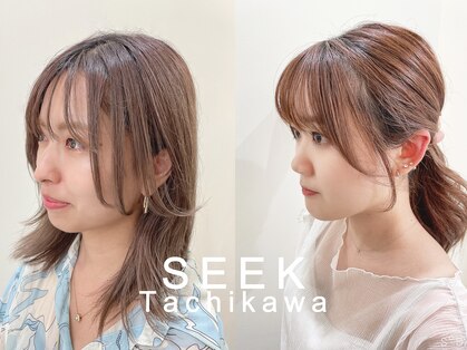ヘアーアンドメイク シークタチカワ 立川店(Hair&Make Seek)の写真