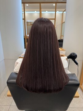 リュクスバトーバイトリコ 船橋南口店(Luxe BATEAU by tricot) ほんのりピンクブラウン