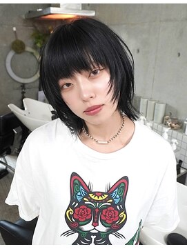 ホロン 池袋(HOLON) HOLON池袋【nanami style /ウルフレイヤー/暗めカラー】