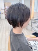 【morio成増/児玉】似合わせショート　暗髪　縮毛矯正