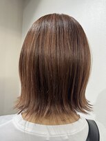 グルグル 新小岩店(GULGUL)&nbsp;☆切りっぱなしボブハイライト+ピンクベージュ