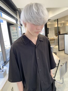 シピ バイ ブレス(shipi. by brace)の写真/【梅田/中崎町】カラー特化サロンだからこそできるメンズの個性派スタイルでワンランク上の仕上がりへ★