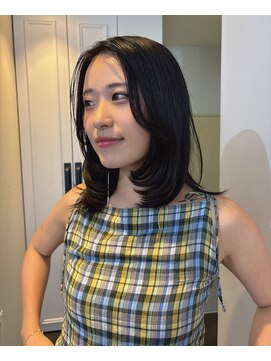 フォト 新宿三丁目(foto) ナチュラルだけど洒落感◎顔まわりレイヤー