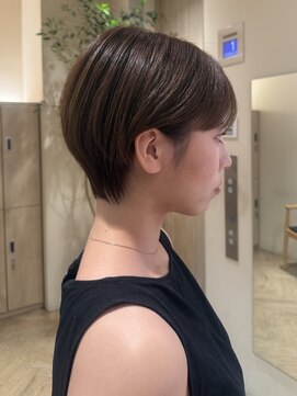 トリッカ シブヤ(TRICCA SHIBUYA) マッシュショート ショートカット ショートボブ 丸みショート