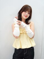 エンネ 新宿(enne)&nbsp;グレージュカラー/韓国風巻き/レイヤーカット/髪質改善/縮毛矯正