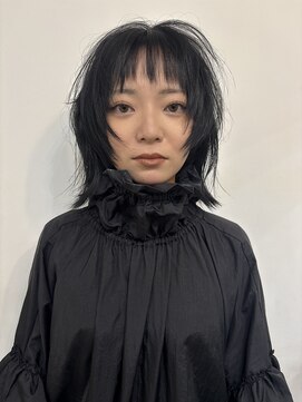 ナループロアツム(Nalu pu loa Tsum) ウルフ/レイヤー/マレットヘア