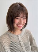 ボブ ボブカット ボブヘア ミニボブ レイヤーボブ　切りっぱなし