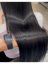 バンクスヘアー(BANK'S HAIR)&nbsp;池袋　髪質改善　ケラチン　グレージュ赤み消しカラー