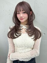 シーク 天神(SEEK)&nbsp;松尾菫菜/レイヤーカット/ハッシュカット/韓国ヘア