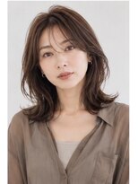 ヘアアンドメイク アース 入間店(HAIR&MAKE EARTH) エフォートレスレイヤーミディアムヘア