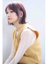 クシュ 所沢西口エミテラス前店(kusyu...)&nbsp;ロングヘアアレンジネオウルフカット韓国風レイヤーカット