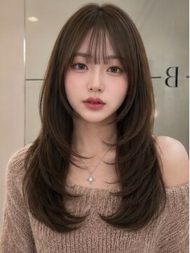 ベル 新宿(Belle) 大人ヘア　レイヤーカット　ハッシュカット　ココアブラウン新宿