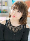 ミディアムボブ