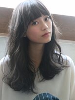 表参道/ブルージュ/大人可愛い/暗髪カラー/デジタルパーマ