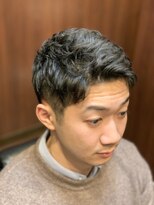 ヒロギンザ 銀座一丁目店(HIRO GINZA)&nbsp;束感ツーブロックスタイル