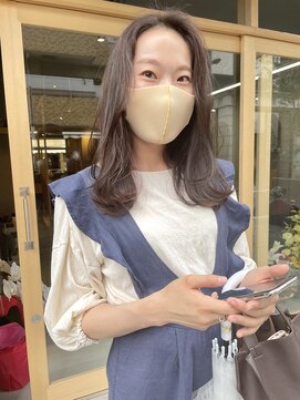 ミー(mii) 【mii】ブリーチなし、グレージュカラー