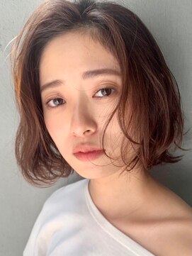 ヘアーアンドファッションシオミエイチ (hair＆fashion shiomi H) エアリーボブ