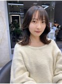 くびれヘア、韓国ヘア、小顔カット