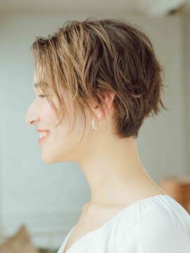 美容室 リズヘアー 稲毛店(Riz hair) 大人お洒落ショート【稲毛駅】