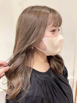 ネオリーブ クタ 町田店(Neolive kuta) 大人気のミルクティーカラー×レイヤーカット【町田/町田駅】