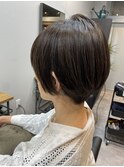 ナチュラルショートボブ