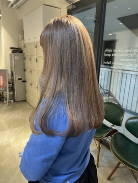 フィゼル 福島店(fizelle) グレージュカラー＊いけもとみお