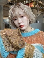 イミ(imi)&nbsp;大人ボブ/外ハネボブ/ブリーチカラー/小顔カット/髪質改善[登戸]