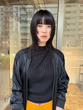 ハマモト 顔まわりレイヤーカット