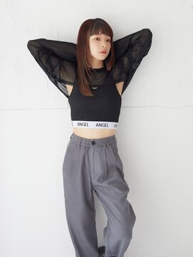 ラフィス ヘアー リノ 三宮店(La fith hair lino) 【La fith】レイヤーカット×インナーカラー