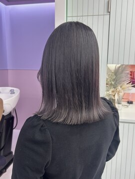 ガーランド(Girland) 【girland】透明感シルバーカラー/韓国風/レイヤーカット