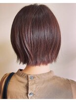 リミットヘアー 大在店(Remit hair) 内巻きもできる外ハネ　ボブ