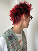 アイヴィー(IVY)&nbsp;スパイキーショート　エンズブリーチ　レッドカラー