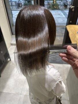 フェリア 松山(Feria) 【Feria松山】髪質改善ストレート☆本宮